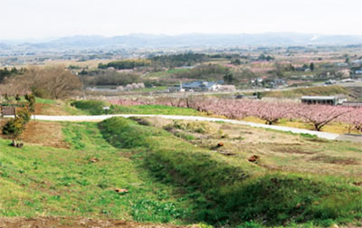 阿津賀志山防塁の写真