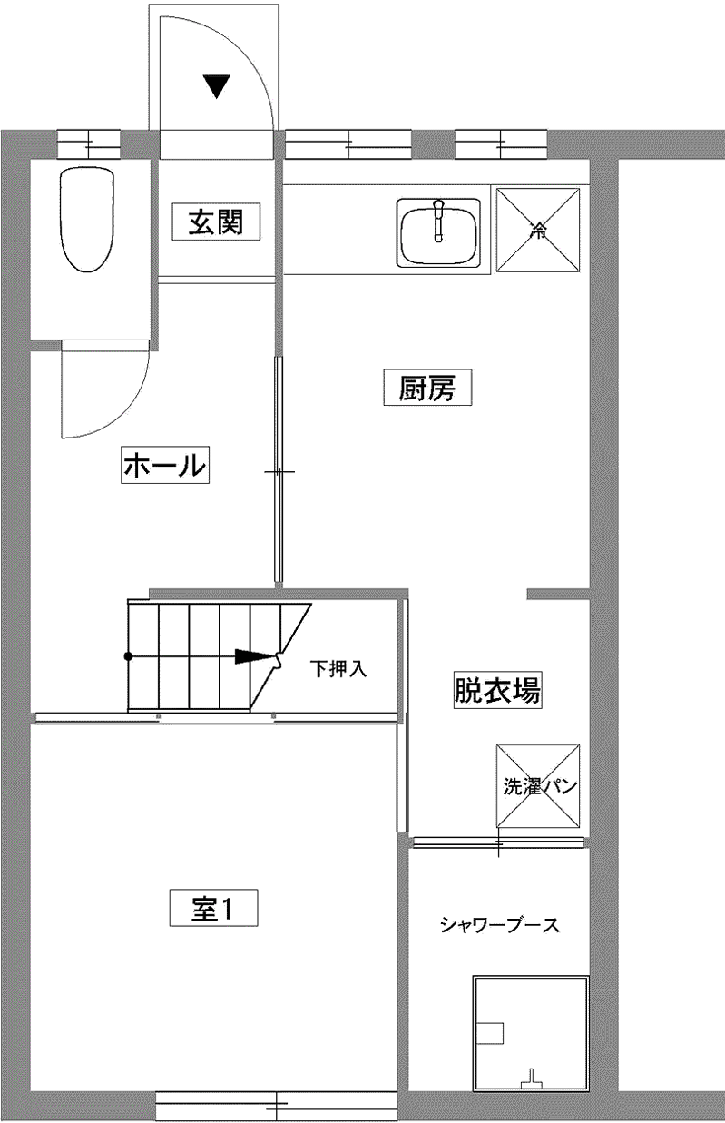 1階間取り図