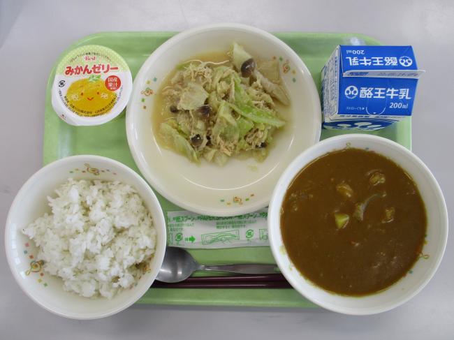 5月6日の給食画像