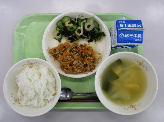 5月31日の給食画像