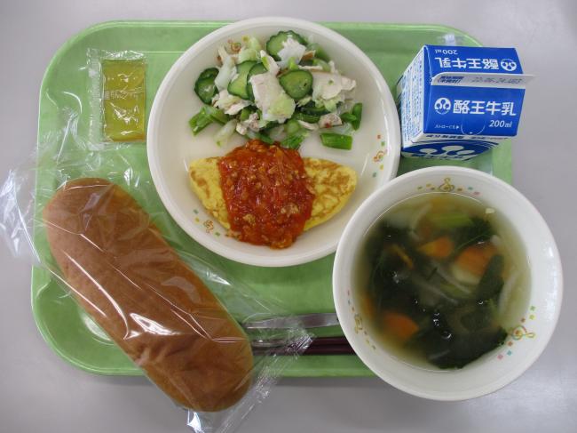 6月16日の給食画像