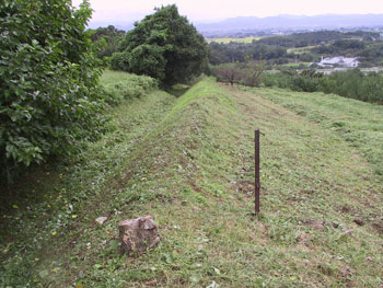 阿津賀志山防塁の写真