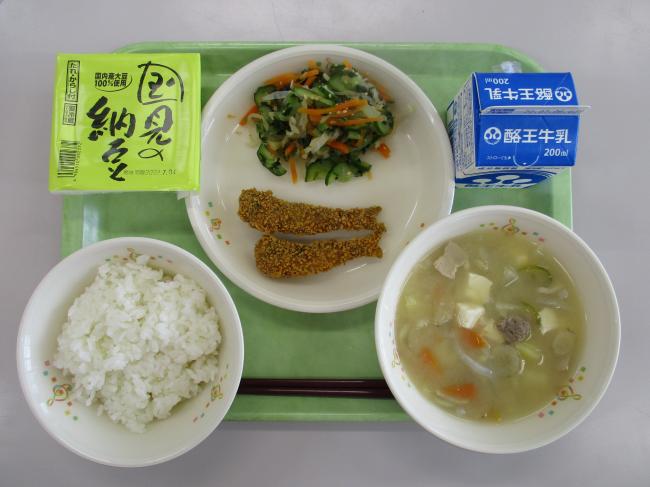 6月28日の給食画像