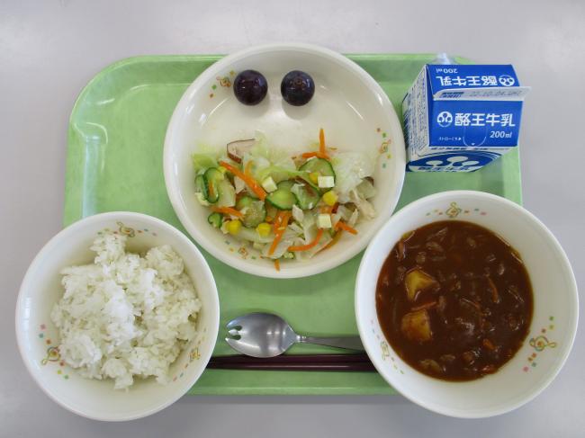 9月26日の給食画像