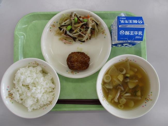 10月3日の給食画像