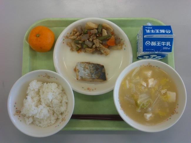 12月12日の給食画像