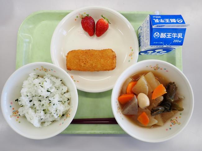 2月28日の給食画像