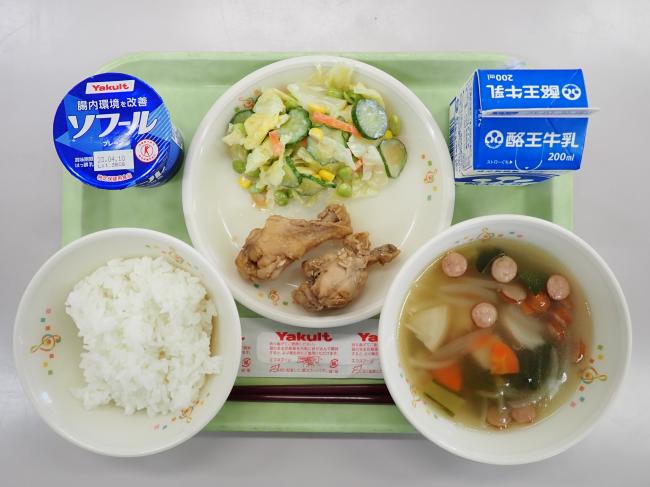 3月22日の給食画像