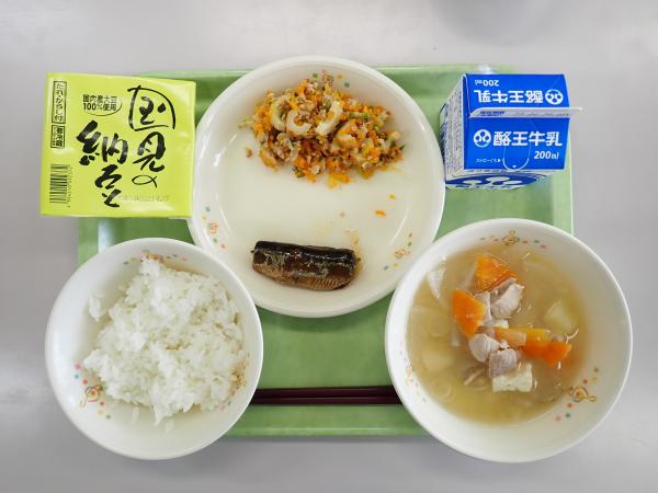 4月21日の給食画像