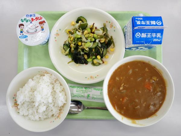 4月24日の給食画像