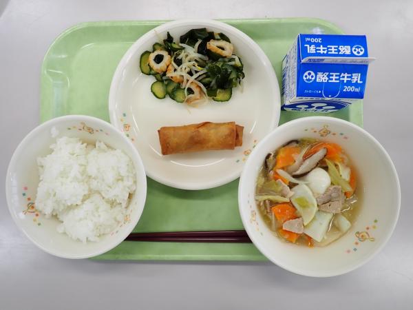 4月26日の給食画像