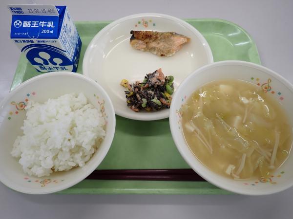 6月2日の給食画像