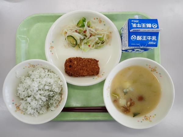 6月12日の給食画像