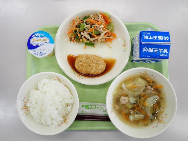 6月14日の給食画像