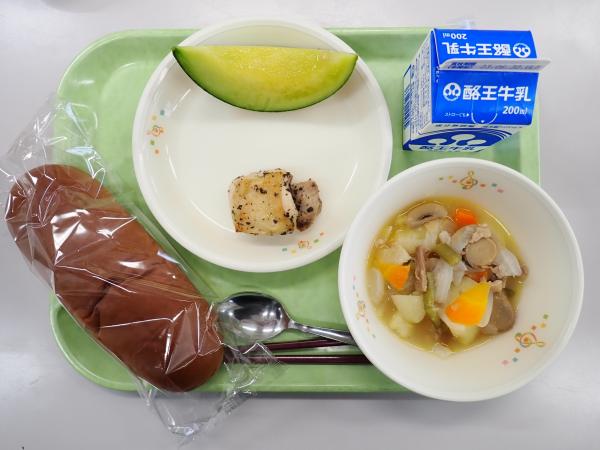 6月22日の給食画像