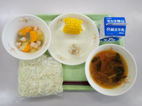 7月13日の給食画像