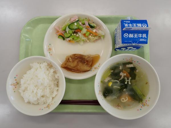 8月28日の給食