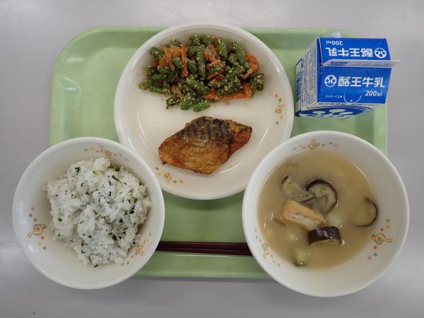 8月29日の給食