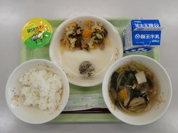 8月30日の給食