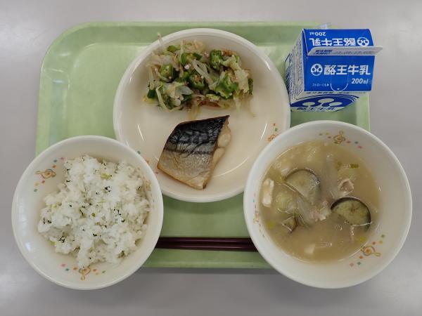 9月5日の給食