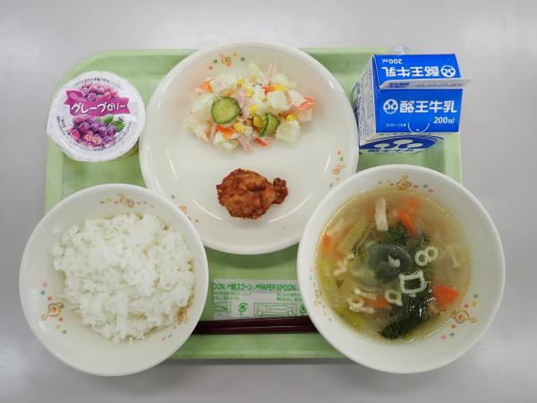 12月19日の給食