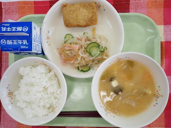 9月18日の給食