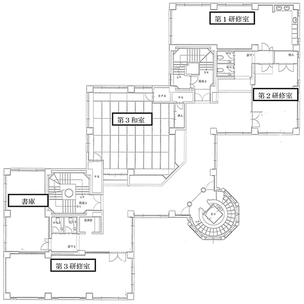 3階の案内図